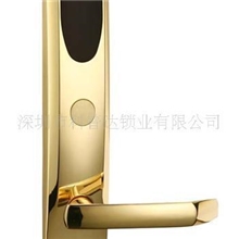 供应锌合金宾馆锁刷卡锁磁卡锁IC卡锁电子门锁智能门锁