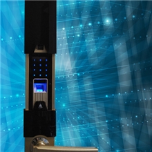 大量供应时尚现代风格指纹智能门锁GLJ-7001-B