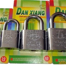 批发供应DanXiangHPP牌圆钢锁方钢锁锁头ironpadlock