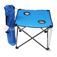 供应便携式帆布折叠桌户外便携桌子休闲桌子野餐桌户外桌子