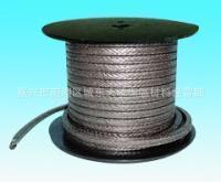 嘉兴膨胀体耐磨水泵阀门法兰用纯石墨盘根650度高温盘根10MM*10