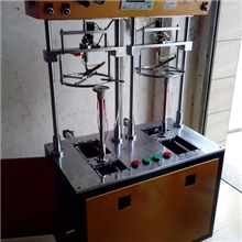 pvc圆筒底盖、pet圆筒吸塑盖上胶机、底盖机