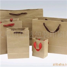 【推荐】供应精美牛皮纸袋`手提袋`服装袋【厂家直销质优价廉】