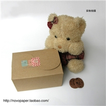 西点盒/大号/蛋糕盒批发/饼干盒/牛皮纸盒/DIY/马芬盒