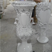 【厂家直销】欧式树脂玻璃钢花盆酒店宾馆插花花盆高档花盆