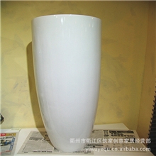 【低价促销】现代简约风格，平面落地导弹纯白大花器花盆花插