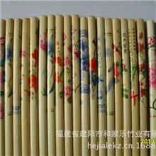 厂家直销印花竹筷24*7.0