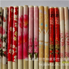 厂家直销24*7.0角筷套花竹筷