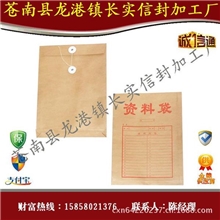 厂家专业生产直销档案袋纸板文件夹资料袋备忘袋可定制批发