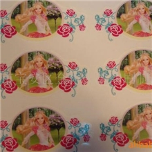 供应印刷芭芘不干胶贴纸(图)