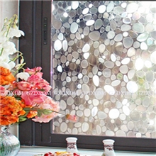 鼎新无胶静电窗花贴小石子staticwindowfilm