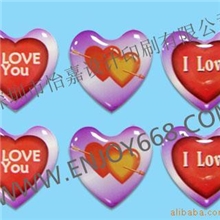 水晶滴胶标签/滴胶贴纸/彩色不干胶/标签