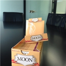 厂家直销MOON手工卷烟纸12.5g本色烟纸可配合卷烟器使用