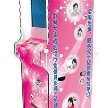 大头贴机器自娱自乐半身机厂家直销拍拍乐大头贴贴纸相机
