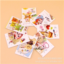 卡通迷你定制笔记本促销礼品可印LOGO文具记事本小本子批发