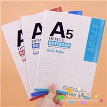 高级商务A5记事本笔记本软面抄办公文具