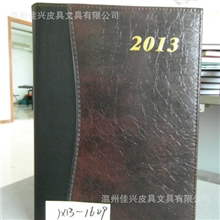 厂家直销外贸笔记本英文周历本高频记事本