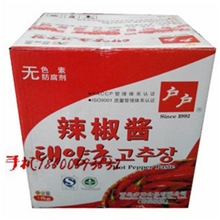 韩国代购韩国进口调料批发进口调料户户系列韩国辣酱户户辣酱