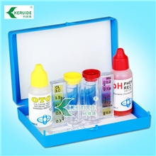 供应余氯比色计游泳池水质检测仪余氯试剂ph检测仪余氯检测盒