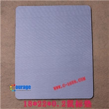 热转印天然橡胶空白鼠标垫石版画18*22*0.2