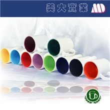 【美大实业】供应热转印马克杯内彩杯杯子批发热转印加工