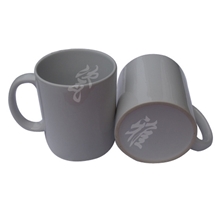 批发热转印白杯涂层白杯陶瓷影像白杯空白热转印涂层影像杯