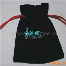 绒布袋子、丝印不织布袋、单面带胶绒布