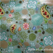 全棉帆布印花过胶,12安帆布印花过PVC亮面,印花布帆布印花过胶