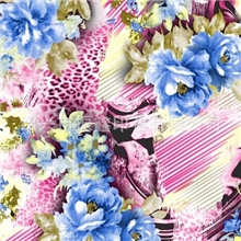 专业生产服装面料热转移印花布料花布批发定制