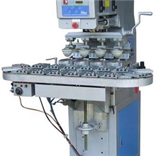 供应汽车配件四色穿梭移印机