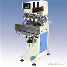 供应四色穿梭移印机/山东四色穿梭丝印机/青岛P4S四色穿梭移印机