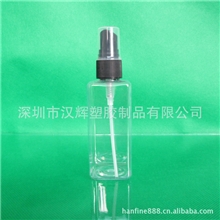 供应100ml方形塑料瓶（HB20100）pet塑料瓶化妆品喷雾瓶