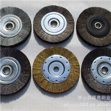 供应钢丝轮、不锈钢轮、各种规格可来电订制：13955675400