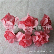 供应纸花批发DIY手工纸花婚庆用品纸花喜糖盒配件纸花工艺