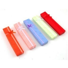 高档项链盒子厂家直销蝴蝶结款式多色项链盒手链盒纸质多用饰品盒