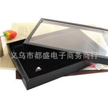 供应首饰展示盘/戒指展示盒/饰品托盘批发耳钉展示盒饰品箱子