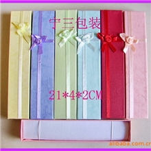 大量供应批发普通项链饰品包装盒