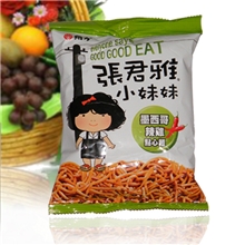 进口零食台湾维力张君雅小妹妹墨西哥辣鸡点心面65克*15袋