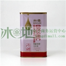 冰地有机金胚玉米油母婴专供1L冰地集团健康养生食材