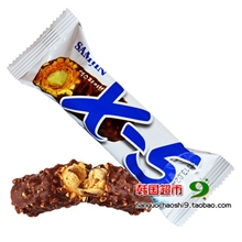 批发*韩国进口食品*韩国饼干*三进x-5夹心巧克力棒36g*72