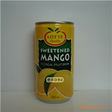 批发*韩国进口食品*调味品*韩国饮料*乐天芒果汁180ml*15*6