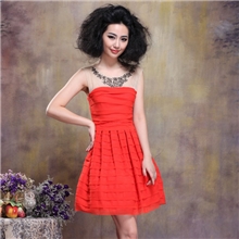 2013夏装女装招代理一件代发条纹拼布拼接网纱钉珠无袖连衣裙