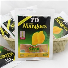 菲律宾7D芒果干最新包装100包/箱中文标签请说明