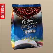 自动投币咖啡机专用餐饮三合一速溶蓝山咖啡粉1000g装冲调饮品