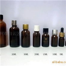 现货批发价供应茶色，绿色，蓝色，白色精油瓶