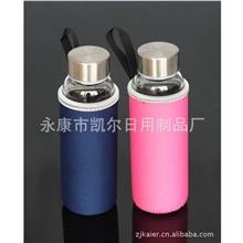 【生产销售】圆柱形透明玻璃杯浙江玻璃水瓶