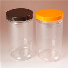 『北京生产厂家』供应高品质塑料干果瓶|螺旋盖食品塑料圆筒915