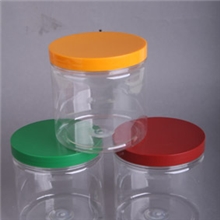 供应透明塑料罐510ml塑料桶食品包装