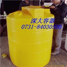 湖南塑胶/塑料储罐/湖北滚塑桶生产厂家20吨塑料水塔1吨加药箱