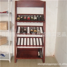 供应木制酒架松木酒架【热销酒架】实木展示架红酒展示架